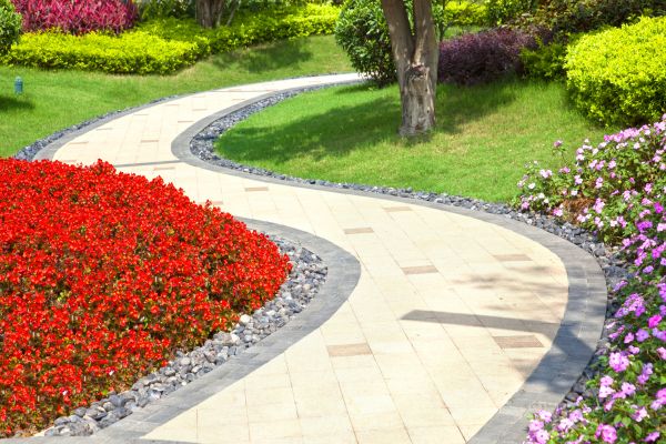 Cost of Garden Walkway Installation in Plano