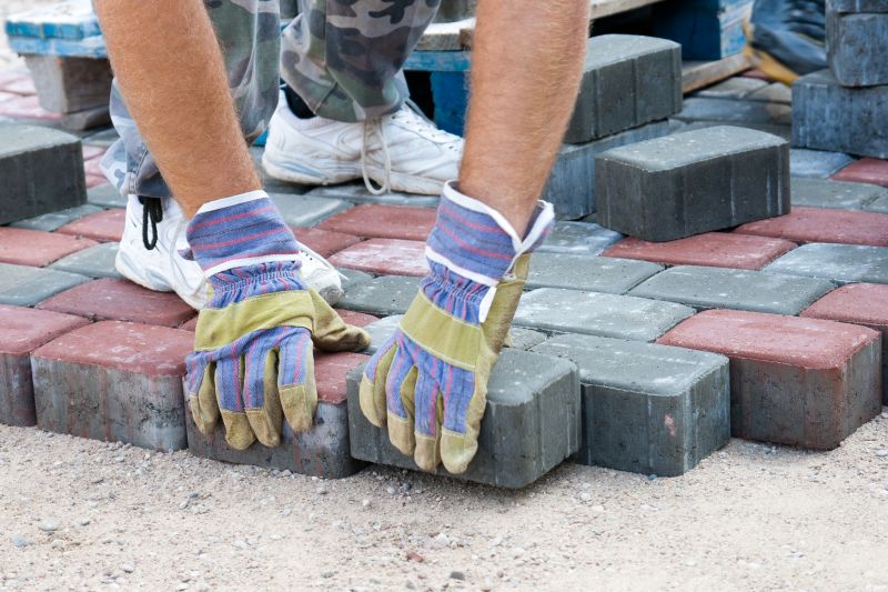 Close-up of Paver Joints